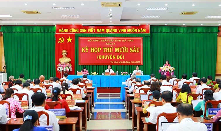 HĐND tỉnh Trà Vinh thông qua 14 nghị quyết