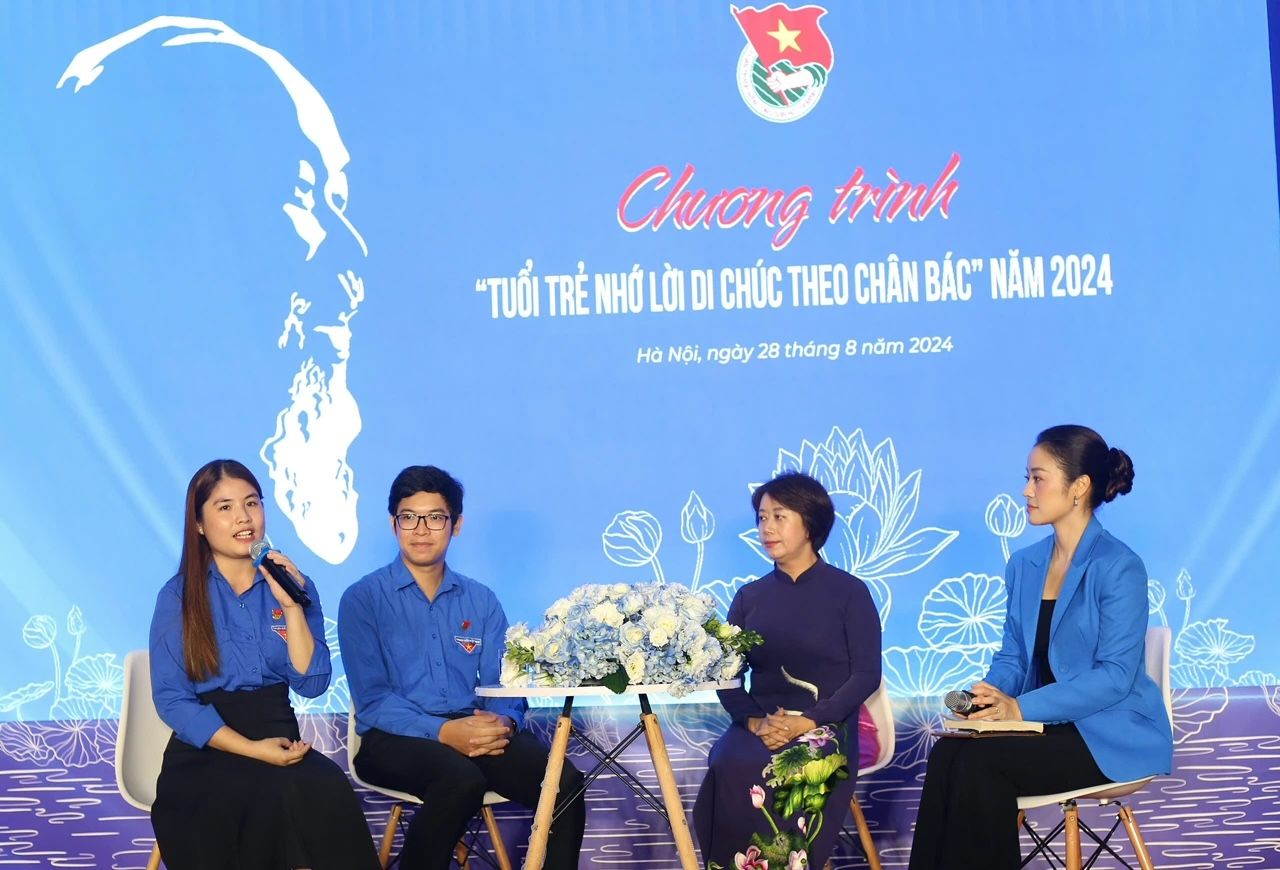 "Tuổi trẻ nhớ lời Di chúc theo chân Bác" năm 2024