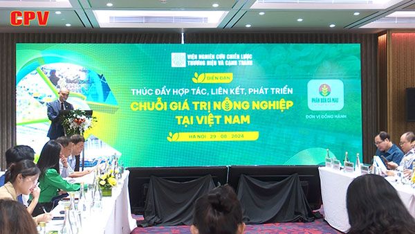 Thúc đẩy hợp tác, liên kết, phát triển chuỗi giá trị nông nghiệp