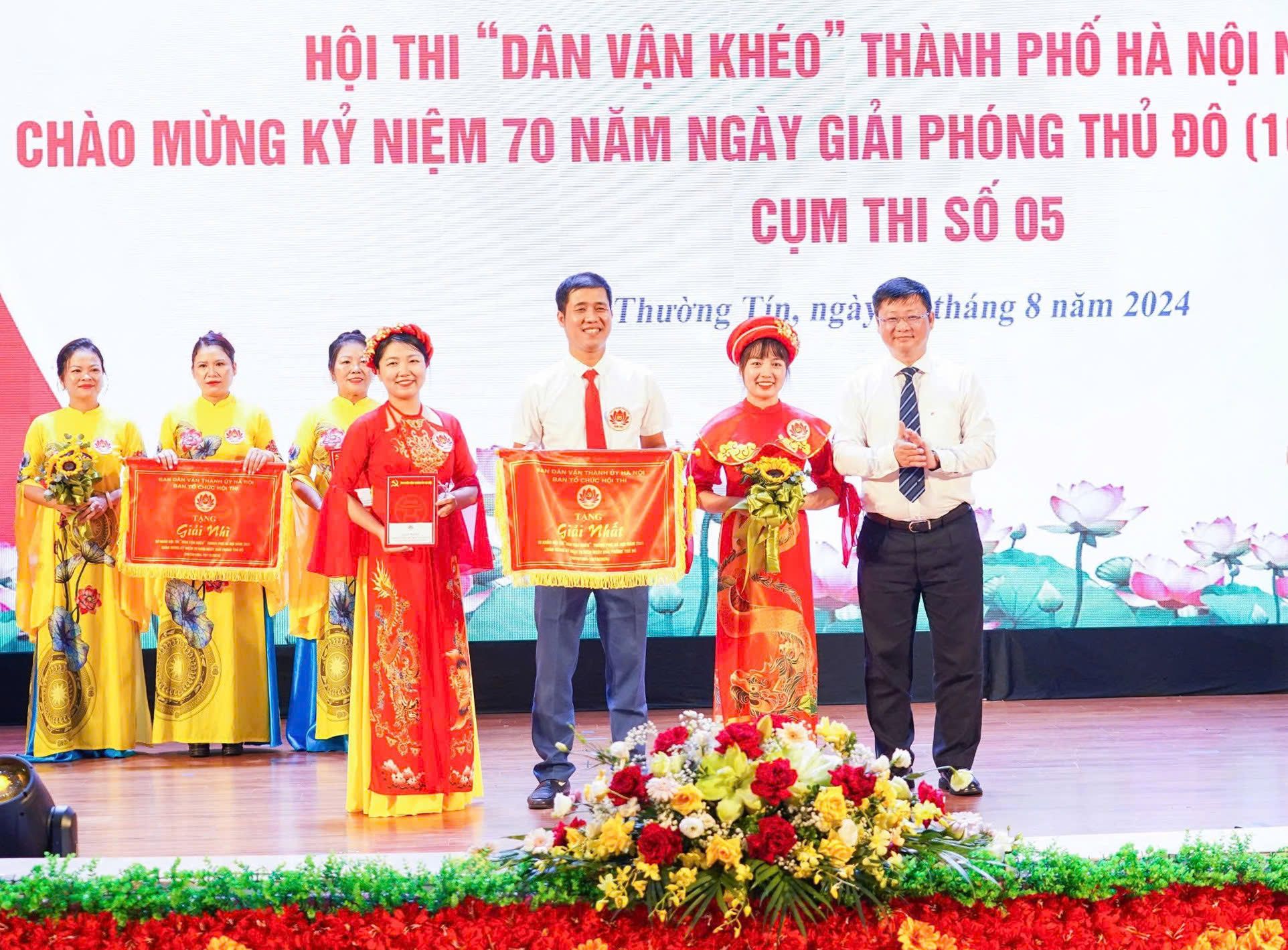 Huyện Phú Xuyên giành giải Nhất sơ khảo Hội thi “Dân vận khéo” cụm số 5