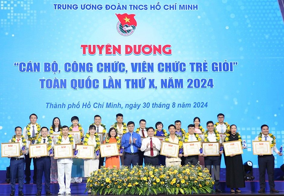 Tuyên dương 85 “Cán bộ, công chức, viên chức trẻ giỏi” toàn quốc lần thứ X, năm 2024