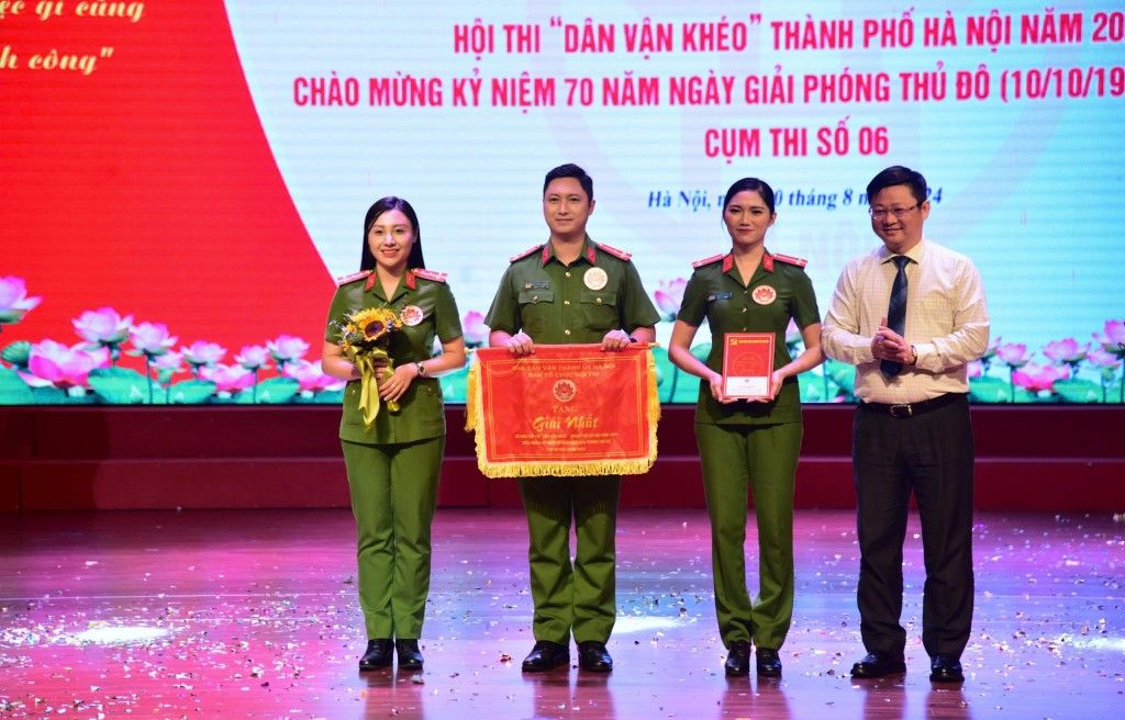 Công an Hà Nội đoạt Giải Nhất sơ khảo Hội thi “Dân vận khéo” Cụm 6