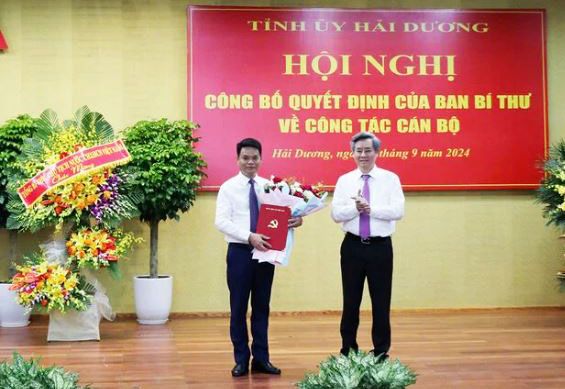 Thiếu tướng Lê Ngọc Châu giữ chức Phó Bí thư Tỉnh ủy Hải Dương