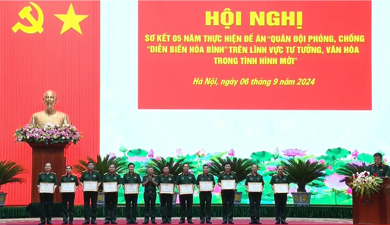 Sơ kết 5 năm thực hiện Đề án Quân đội phòng chống “diễn biến hoà bình” trên lĩnh vực tư tưởng, văn hoá