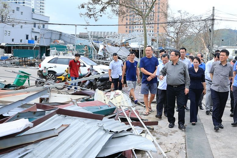 Lãnh đạo Lào gửi điện thăm hỏi về cơn bão số 3 gây nhiều thiệt hại ở Việt Nam