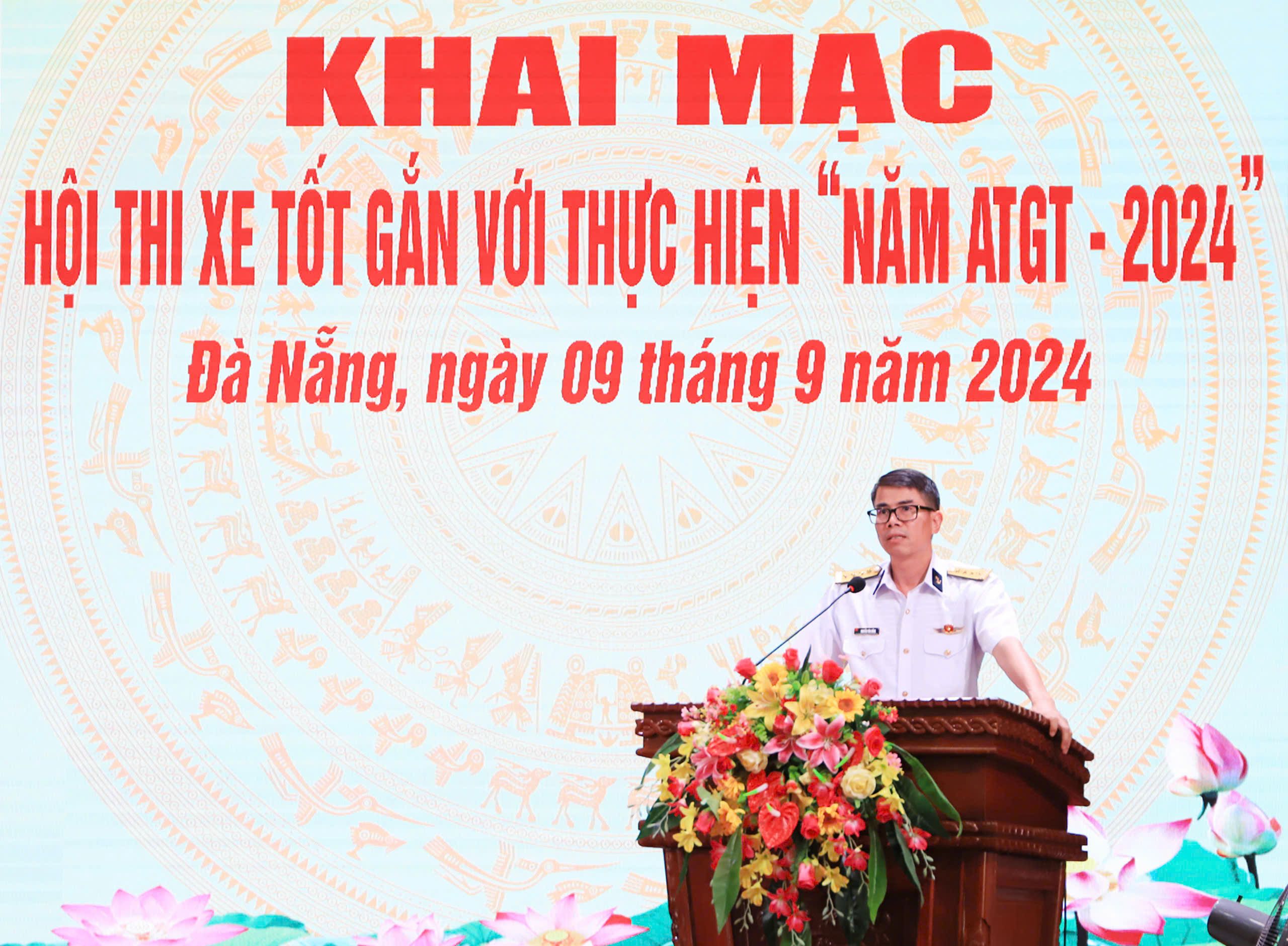 Vùng 3 Hải quân khai mạc Hội thi xe tốt