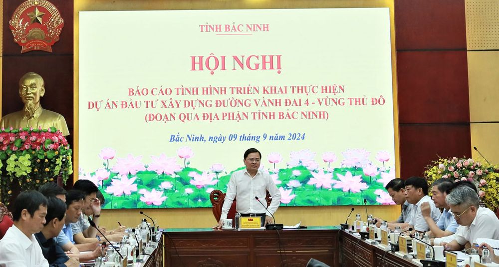 Đánh giá tình hình thực hiện dự án đường Vành đai 4, đoạn qua tỉnh Bắc Ninh