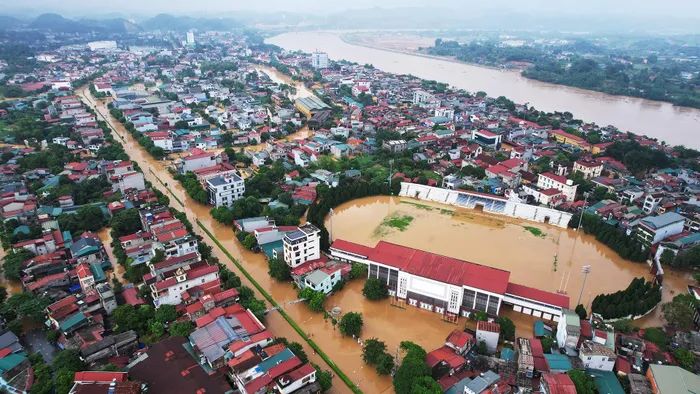 Yên Bái chìm trong biển nước, nhưng không có vùng bị cô lập thông tin