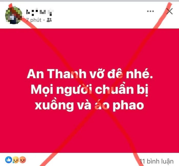 Triệu tập các chủ Facebook đăng thông tin sai sự thật 'vỡ đê ở Hải Dương'