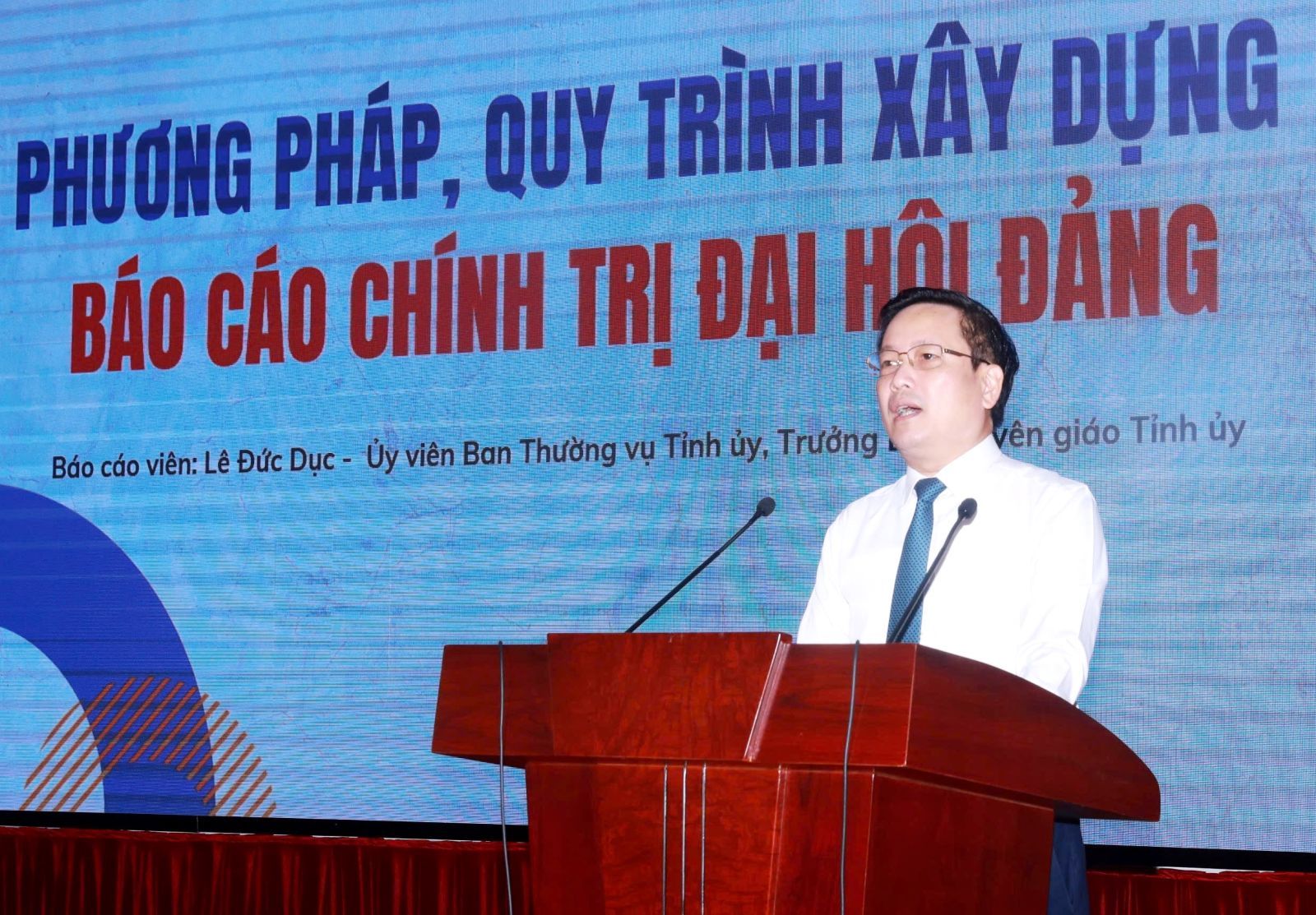 Lai Châu: Trên 150 đại biểu tham dự tập huấn xây dựng văn kiện Đại hội Đảng các cấp