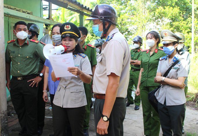 Nỗ lực, phấn đấu hoàn thành chỉ tiêu thi hành án dân sự