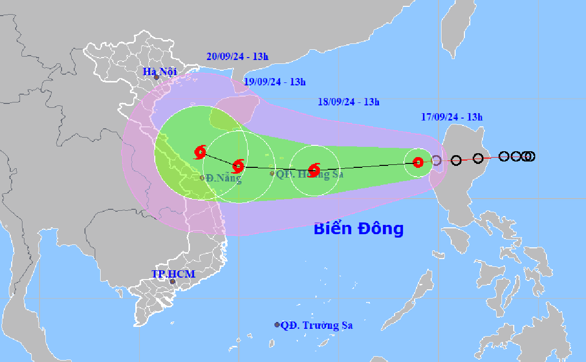 Chủ động ứng phó áp thấp nhiệt đới có khả năng mạnh lên thành bão