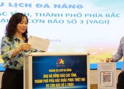 Ngành du lịch Đà Nẵng ủng hộ đồng bào bị thiệt hại do bão lũ hơn 2 tỷ đồng