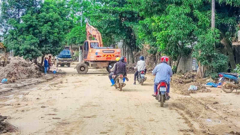 Huyện Trấn Yên (Yên Bái) nỗ lực khắc phục hậu quả bão lũ