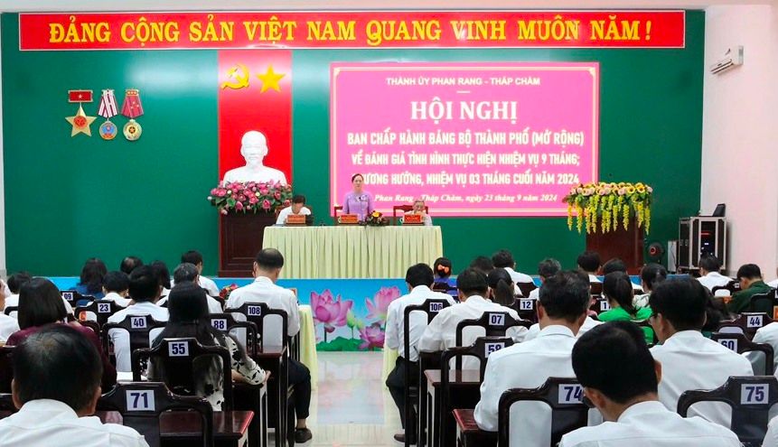 Ninh Thuận: Thành phố Phan Rang – Tháp Chàm đạt nhiều kết quả nổi bật trong 9 tháng 2024