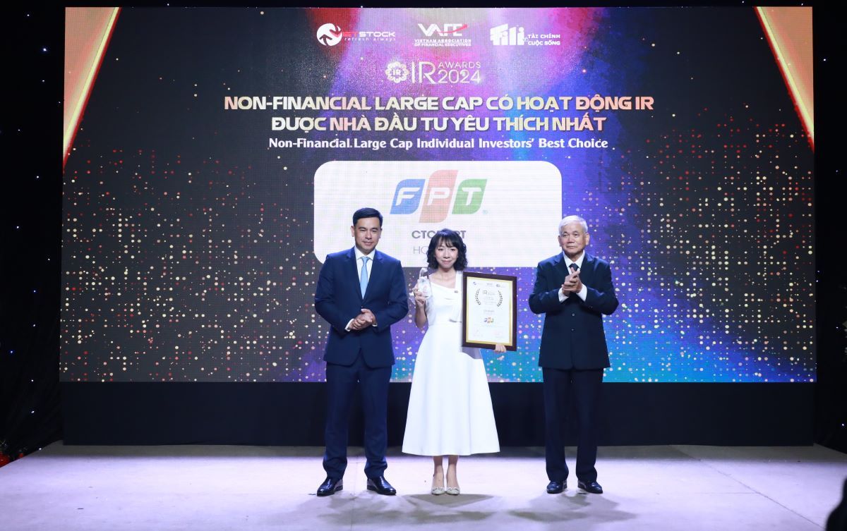 IR Awards 2024: Nhà đầu tư và định chế tài chính tiếp tục đánh giá cao FPT