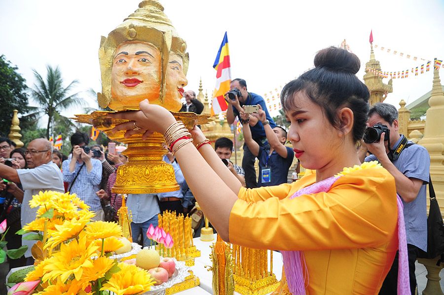 Chùa Khmer - Nơi giao thoa giữa tín ngưỡng và nghệ thuật kiến trúc​