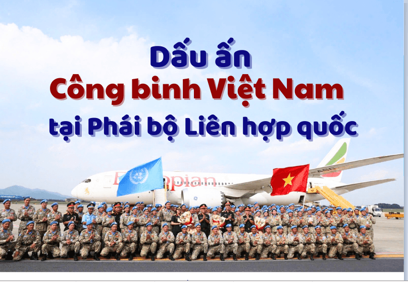 Dấu ấn Công binh Việt Nam tại Phái bộ Liên hợp quốc 