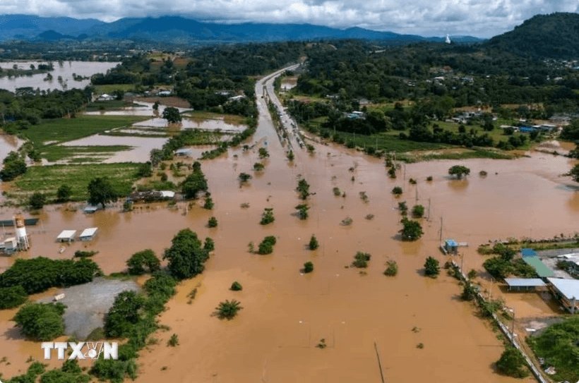 Thái Lan: Nước sông dâng cao kỷ lục, Chiang Mai tiếp tục hứng chịu lũ lụt nghiêm trọng