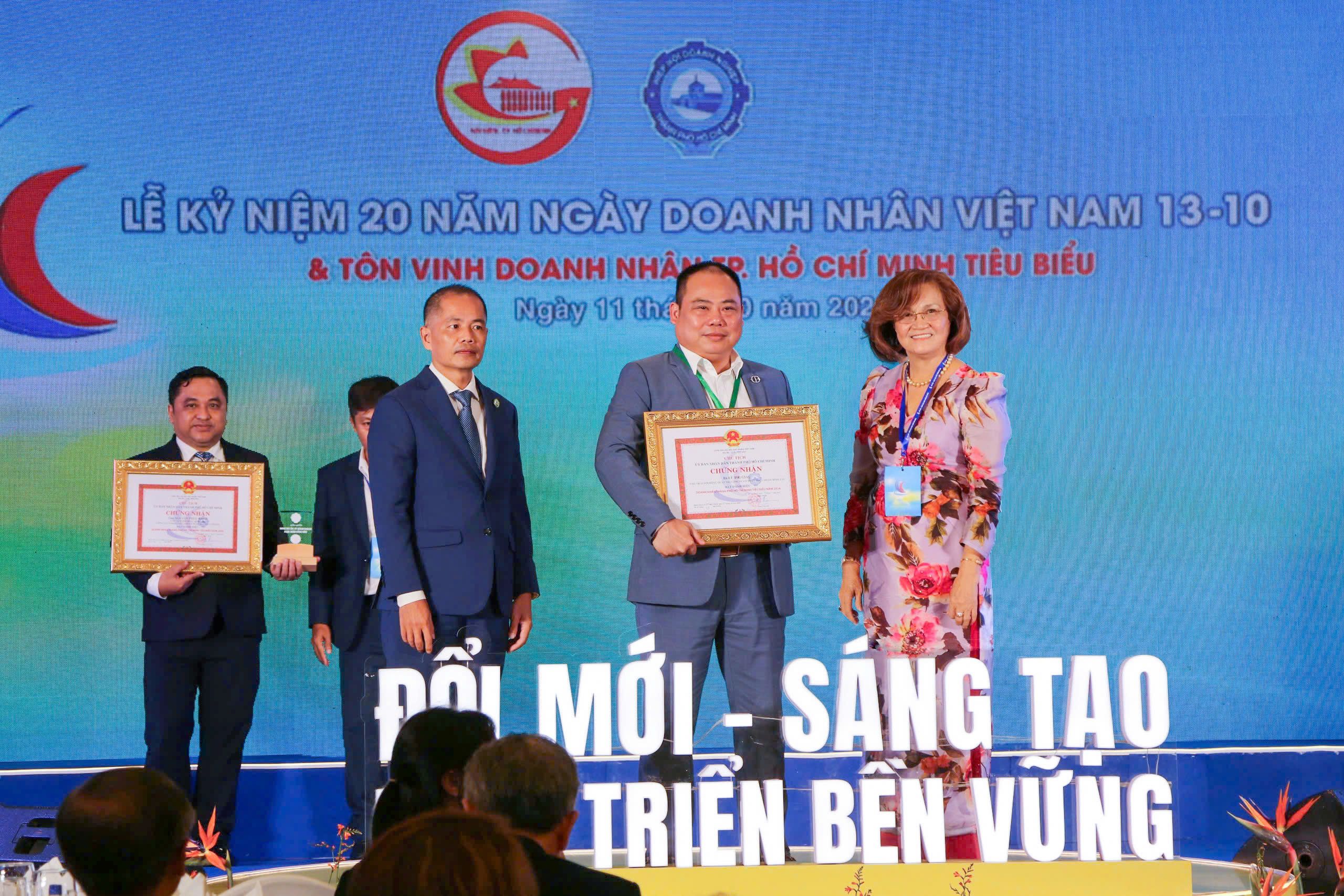 Tôn vinh doanh nghiệp, doanh nhân TP Hồ Chí Minh tiêu biểu năm 2024