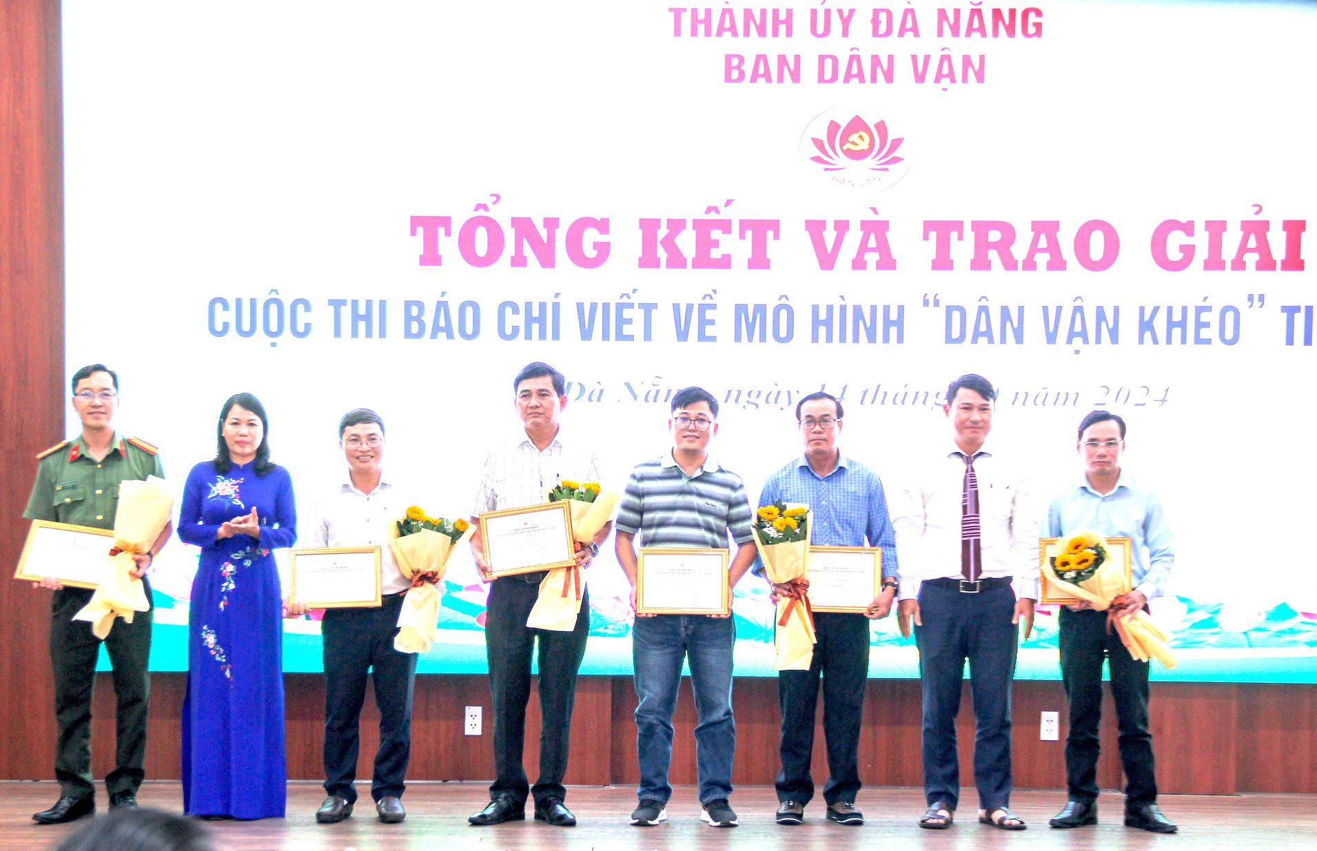 Đà Nẵng: 34 tác phẩm đạt giải cuộc thi báo chí viết về mô hình “Dân vận khéo” tiêu biểu