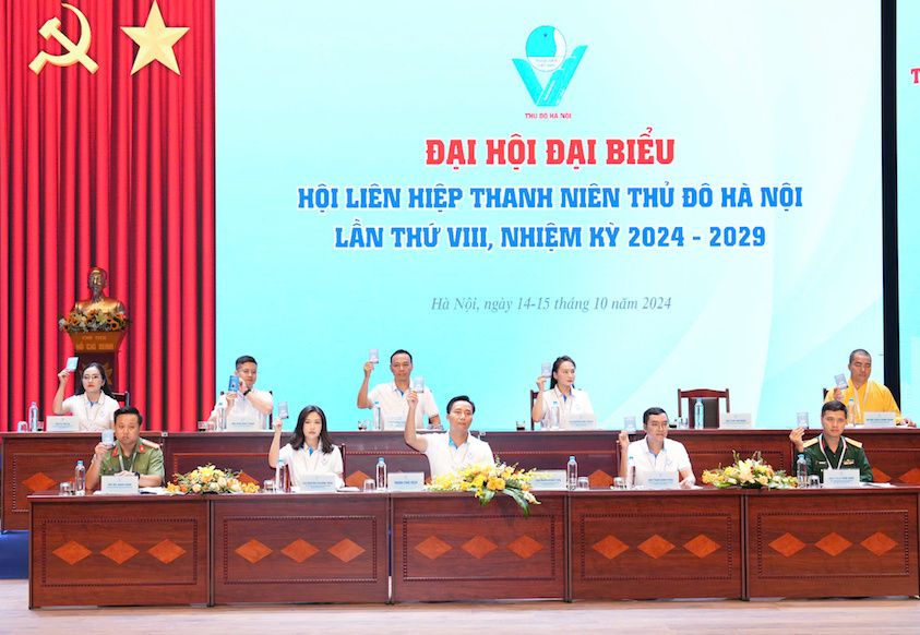  400 đại biểu dự Đại hội đại biểu Hội LHTN TP Hà Nội lần thứ VIII