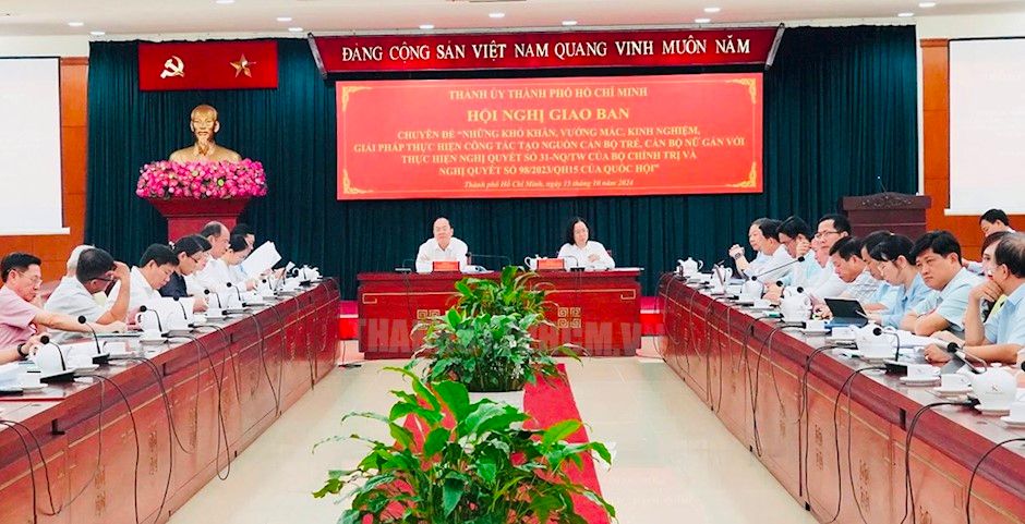 TP Hồ Chí Minh: Quan tâm công tác quy hoạch cán bộ trẻ, cán bộ nữ