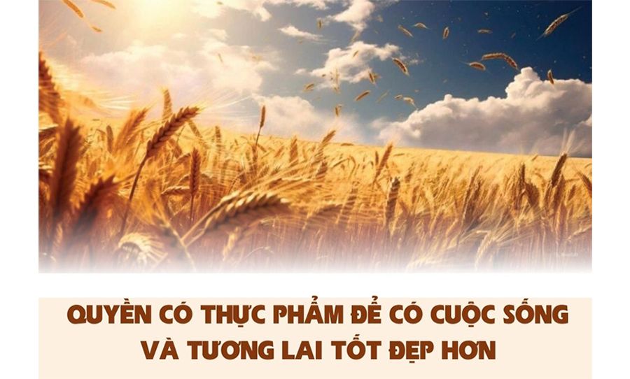 [Infographic] Quyền có thực phẩm để có cuộc sống và tương lai tốt đẹp hơn