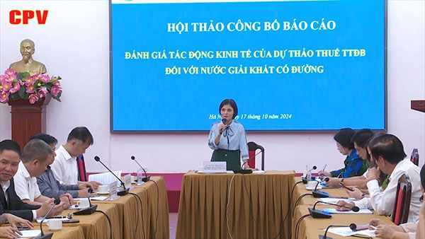 Công bố Báo cáo nghiên cứu “Đánh giá tác động kinh tế của dự thảo thuế TTĐB đối với nước giải khát có đường”