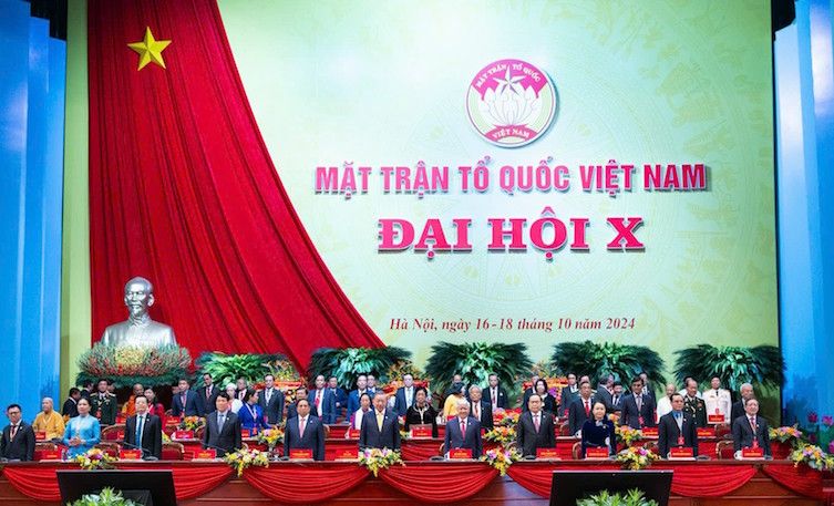 Khai mạc trọng thể Đại hội đại biểu toàn quốc MTTQ Việt Nam lần thứ X