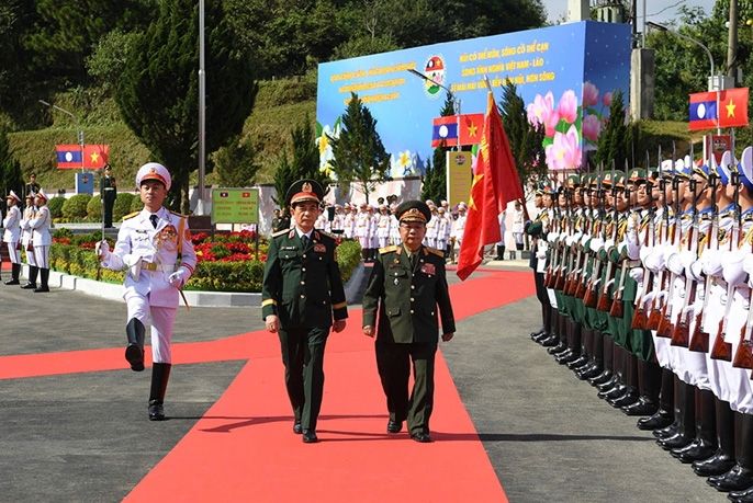 Giao lưu hữu nghị Quốc phòng biên giới Việt Nam - Lào lần thứ hai