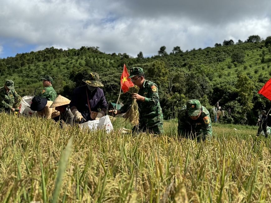 Bộ đội Biên phòng tỉnh Đắk Nông đồng hành cùng người dân vùng biên giới