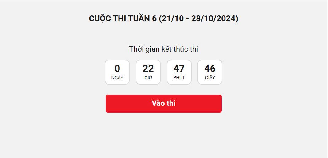 Gần 324 nghìn lượt thi “Chung tay vì an toàn giao thông” tuần 6