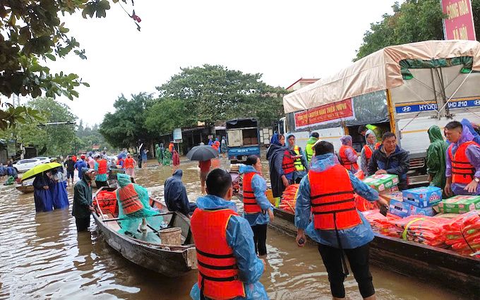 Quảng Bình tập trung khắc phục hậu quả do mưa lũ