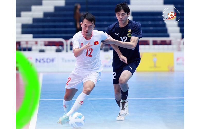 Futsal Việt Nam đánh bại Brunei với tỷ số 14-0