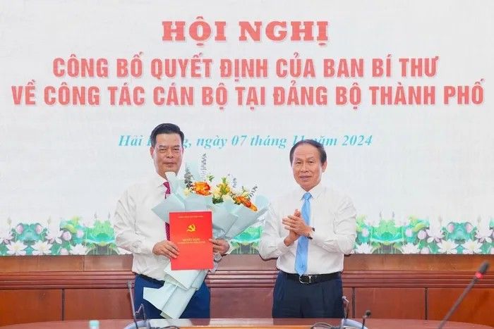 Chuẩn y đồng chí Phạm Văn Thép tham gia Ban Thường vụ Thành ủy Hải Phòng