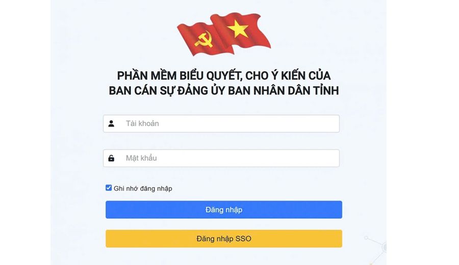 Yên Bái ứng dụng phòng họp số, phần mềm biểu quyết