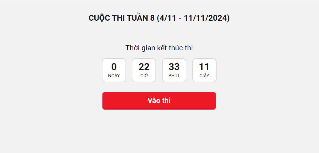 Hơn 193 nghìn lượt thi “Chung tay vì an toàn giao thông” tuần 8