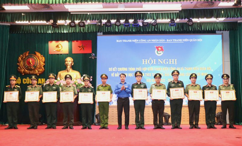 Tuổi trẻ Quân đội, Công an đẩy mạnh học tập, làm theo Bác