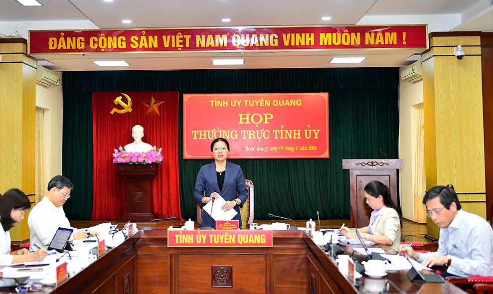 Tuyên Quang: Cần phân tích kỹ lưỡng, đánh giá sát tình hình để hoàn chỉnh kế hoạch phát triển kinh tế - xã hội 2025