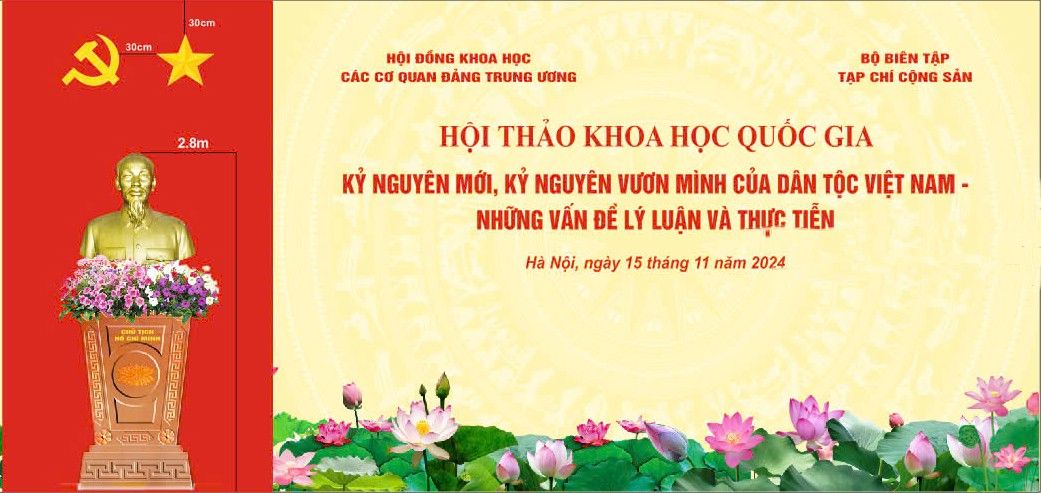 Sắp diễn ra Hội thảo khoa học quốc gia “Kỷ nguyên mới, kỷ nguyên vươn mình của dân tộc Việt Nam - Những vấn đề lý luận và thực tiễn”