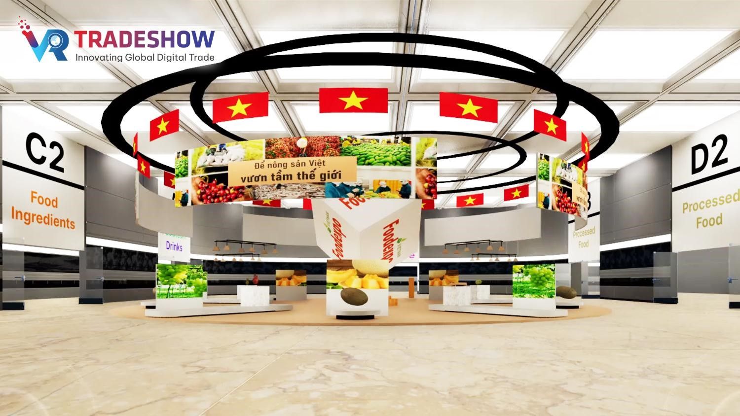 VRTradeShow đồng hành với Vietnam Foodexpo 2024: Mở ra kỷ nguyên mới cho Triển lãm thực tế ảo