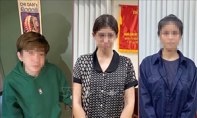 Công an TP Hồ Chí Minh bắt ca sĩ Chi Dân, người mẫu An “Tây” và Tiktoker Trúc Phương