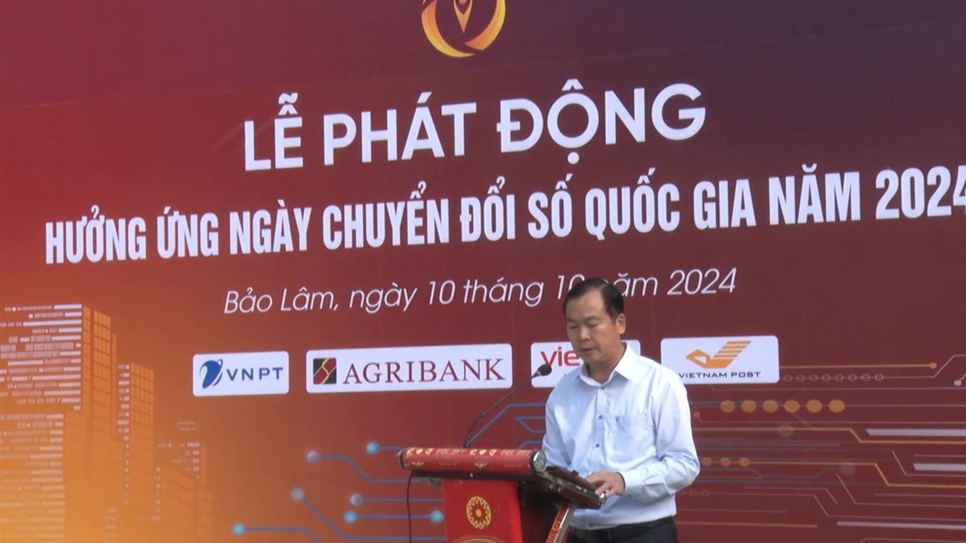 Bảo Lâm: Tập trung thực hiện các nhiệm vụ, giải pháp để công tác chuyển đổi số chuyển biến tích cực, thực chất