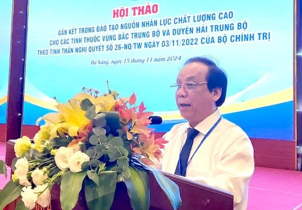 Tập trung đầu tư nâng cao hệ thống đào tạo nhân lực vùng Bắc Trung Bộ và duyên hải Trung Bộ