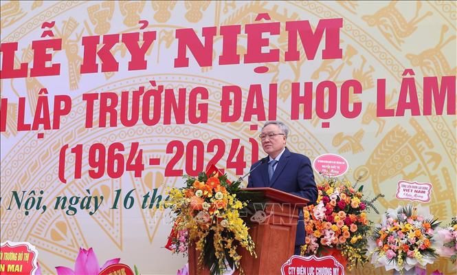 Trường Đại học Lâm nghiệp phải là cơ sở đào tạo hàng đầu Việt Nam và ngang tầm khu vực về lĩnh vực lâm nghiệp