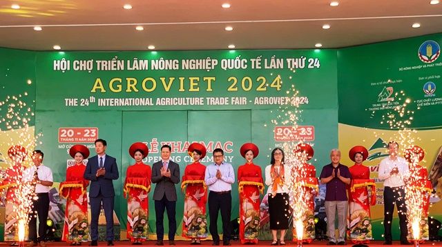 Nông sản trong nước và quốc tế quy tụ về AgroViet 2024