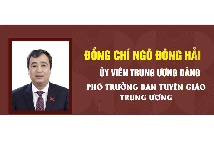 [Infographic] Phó Trưởng Ban Tuyên giáo Trung ương Ngô Đông Hải